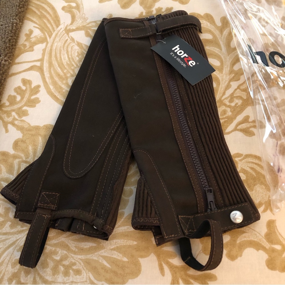 NWT Horze Amara Chaps With Ribs
